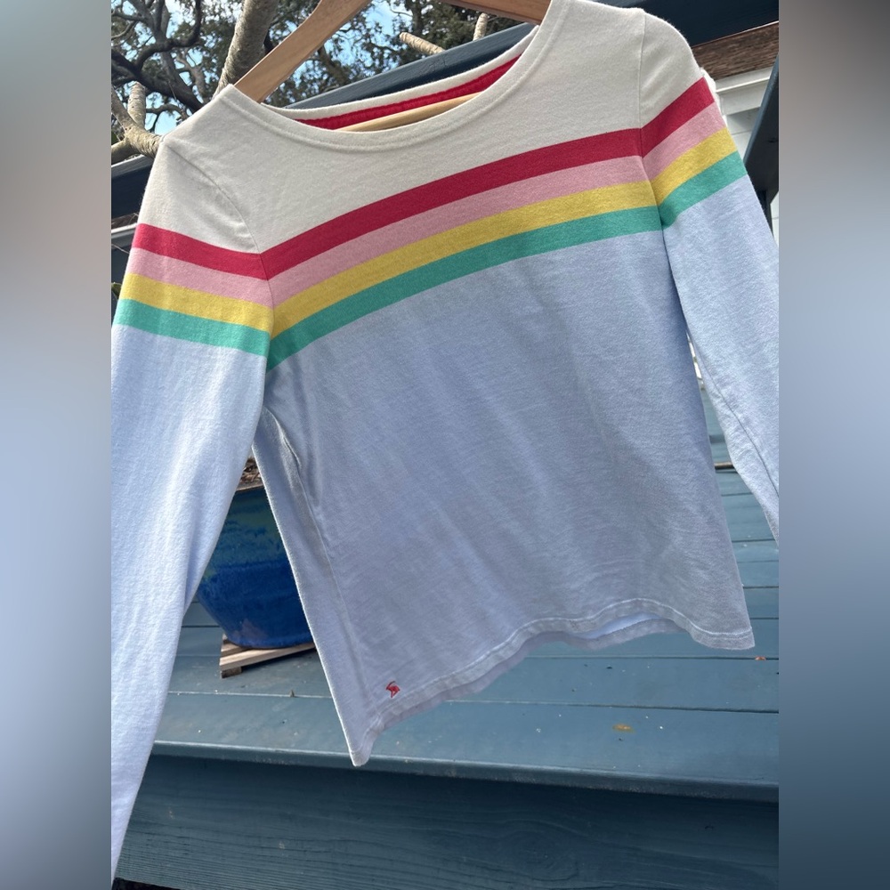 Joules Long Sleeve Shirt with Stripes